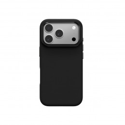 NUOSTABUS „Glamour iPhone 17 Pro“ dėklas su stovu – juodas