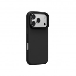 NUOSTABUS „Glamour iPhone 17 Pro“ dėklas su stovu – juodas