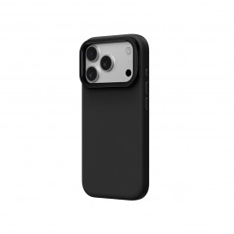 NUOSTABUS „Glamour iPhone 17 Pro“ dėklas su stovu – juodas
