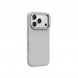 NUOSTABUS „Glamour iPhone 17 Pro Max“ dėklas su stovu – pilkas