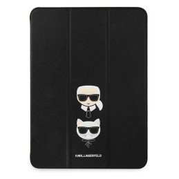 Karl Lagerfeld Saffiano Karl&Choupette dėklas, skirtas iPad 11& 39 & 39 Pro 2021 – juodas