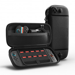 NUOSTABUS „PlayShield EDC“ apsauginis dėklas, skirtas „Nintendo Switch 2“ – juodas