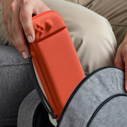 NUOSTABUS „PlayShield EDC“ apsauginis dėklas, skirtas „Nintendo Switch 2“ – raudonas