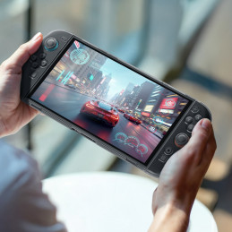NUOSTABUS „PlayShield Bare“ dėklas, skirtas „Nintendo Switch 2“ – skaidrus
