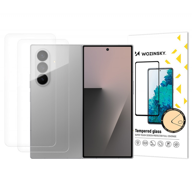 „Wozinsky“ TPU viso kūno ekrano apsauga, skirta „Samsung Galaxy Z Fold 7“, 2 vnt. rinkinys