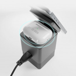 SBS maitinimo stotelė 6 viename su „MagSafe“, stovu ir USB-C laidais, 65 W – juoda