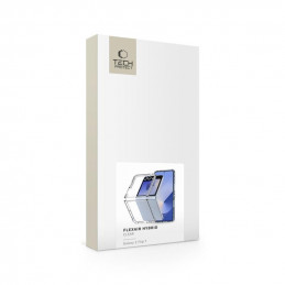 „Tech-Protect FlexAir“ hibridinis dėklas, skirtas „Samsung Galaxy Z Flip 7“ – skaidrus
