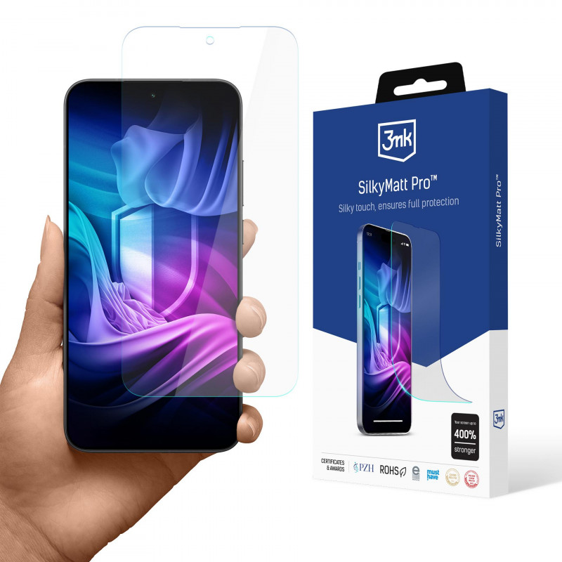 3mk Silky Matt Pro matinė folija Xiaomi Poco F7 telefonui