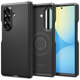 „Spigen Tough Armor Pro MagSafe“ dėklas, skirtas „Samsung Galaxy Z Fold 7“ – juodas