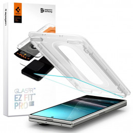 „Spigen Glas.TR EZ Fit Pro HD“ grūdinto stiklo apsauginis stiklas „Samsung Galaxy Z Fold 7“ - skaidrus