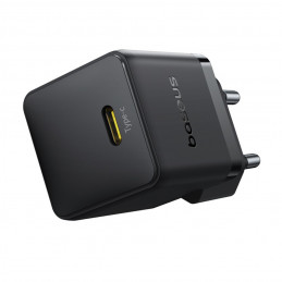 „Baseus Palm 1C“ 20 W sieninis įkroviklis (su „Baseus Mini White USB-C 60 W“ (20 V / 3 A) 1 m laidu) – juodas