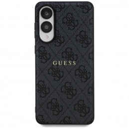 „Guess 4G Ring Classic Logo MagSafe“ dėklas, skirtas „Samsung Galaxy S25 Edge“ – juodas