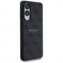 „Guess 4G Ring Classic Logo MagSafe“ dėklas, skirtas „Samsung Galaxy S25 Edge“ – juodas