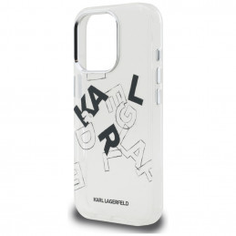 „Karl Lagerfeld IML Sketched Graphic“ dėklas, skirtas „iPhone 16 Pro Max“ – skaidrus