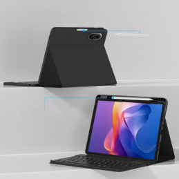 „Tech-Protect SC“ rašiklio dėklas, skirtas „Xiaomi Redmi Pad 2 11.0“ su klaviatūra – juodas