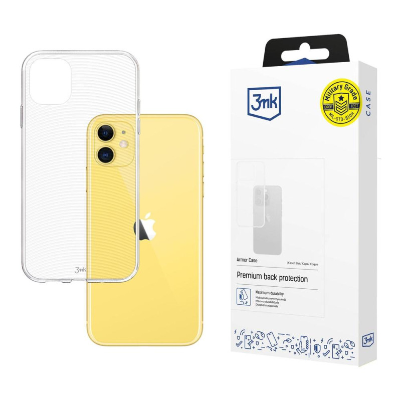 3mk Armor Case iPhone 11 - skaidrus