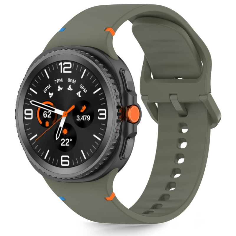 „Tech-Protect“ silikoninis dirželis, skirtas „Samsung Galaxy Watch 40/ 44/ 46 mm“ – žalias