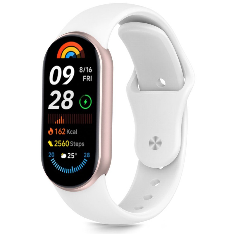 „Tech-Protect IconBand Air Strap“ skirtas „Xiaomi Smart Band 8 / 9 / 10“ / NFC – baltas