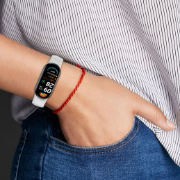 „Tech-Protect IconBand Air Strap“ skirtas „Xiaomi Smart Band 8 / 9 / 10“ / NFC – baltas