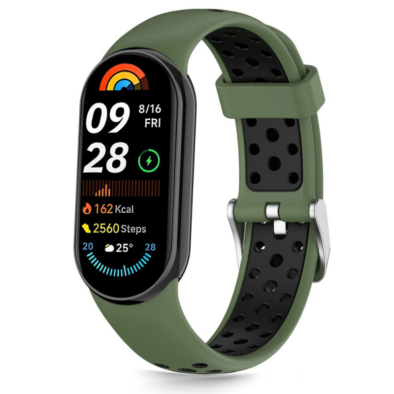 „Tech-Protect IconBand Air Strap“ skirtas „Xiaomi Smart Band 8 / 9 / 10“ / NFC – žalias ir juodas