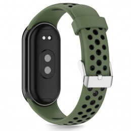 „Tech-Protect IconBand Air Strap“ skirtas „Xiaomi Smart Band 8 / 9 / 10“ / NFC – žalias ir juodas