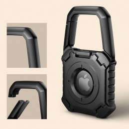 „Tech-Protect“ „Kevlar“ dėklas, skirtas „Apple AirTag 1/ 2“ – juodas