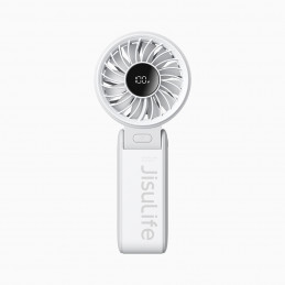 „Jisulife“ nešiojamasis ventiliatorius „Life7“ 3600mAh nešiojamasis USB ventiliatorius – pilkas