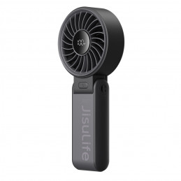 „Jisulife“ nešiojamasis ventiliatorius „Life7“, 3600 mAh, nešiojamas USB ventiliatorius – juodas