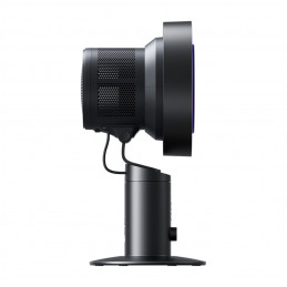 „Jisulife“ stalo ventiliatorius „Pro3“ 10000mAh turbininis stalinis ventiliatorius su filtru – tamsiai pilkas