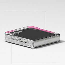 „Ringke Fusion“ magnetinis „MagSafe“ dėklas, skirtas „Samsung Galaxy Z Flip 7“ – skaidrus