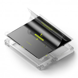 „Ringke Dual Easy Pro“ 2 apsauginių plėvelių pakuotė, skirta „Samsung Galaxy Z Fold 7“ - skaidri.