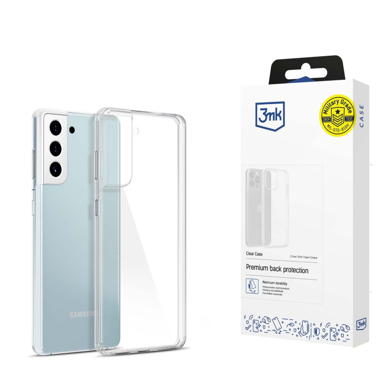 3mk skaidrus dėklas, skirtas Samsung Galaxy S21+ 5G – skaidrus