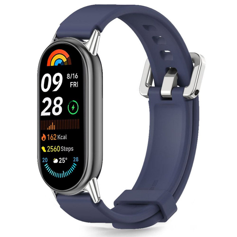 „Tech-Protect IconBand Classic“ dirželis, skirtas „Xiaomi Smart Band 8 / 9 / 10“ / NFC – tamsiai mėlynas