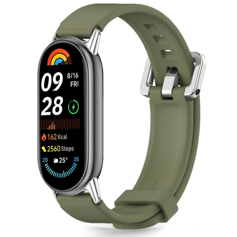 „Tech-Protect IconBand Classic“ dirželis, skirtas „Xiaomi Smart Band 8 / 9 / 10 / NFC“ - žalias