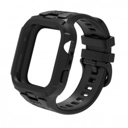 „Tech-Protect Armor“ dirželis, skirtas „Huawei Watch Fit 3 / 4 / 4 Pro“ – juodas
