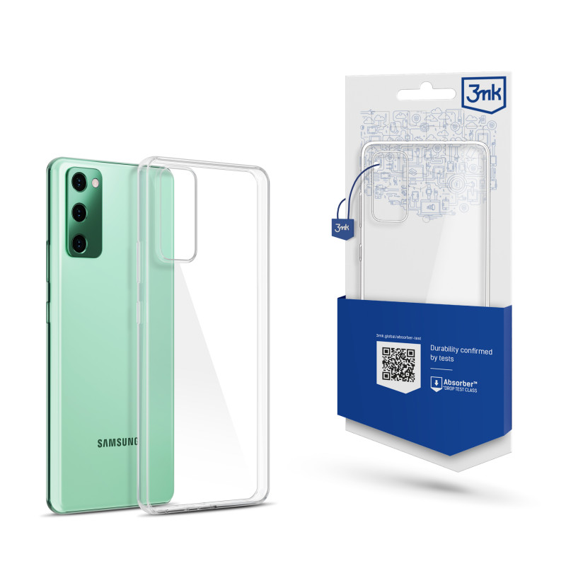 3mk skaidrus dėklas, skirtas Samsung Galaxy S20 FE 5G - skaidrus