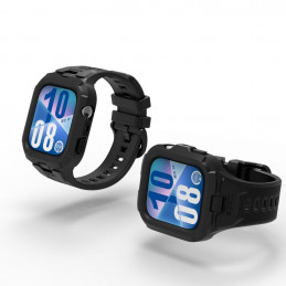 „Tech-Protect Armor“ dirželis, skirtas „Huawei Watch Fit 3 / 4 / 4 Pro“ – juodas