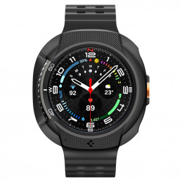 „Spigen Liquid Air“ dėklas, skirtas „Samsung Galaxy Watch 8 Classic“ 46 mm – juodas