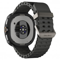 „Spigen Liquid Air“ dėklas, skirtas „Samsung Galaxy Watch 8 Classic“ 46 mm – juodas