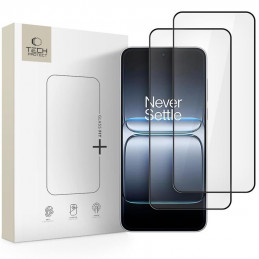 „Tech-Protect Glass Fit+“ grūdinto stiklo paketas, skirtas „OnePlus Nord 5“ – juodas