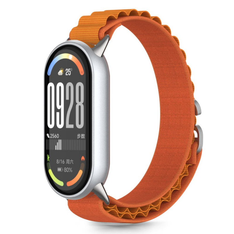 „Tech-Protect“ nailono „Pro“ dirželis, skirtas „Xiaomi Smart Band 8 / 9 / 10 / NFC“ – oranžinis