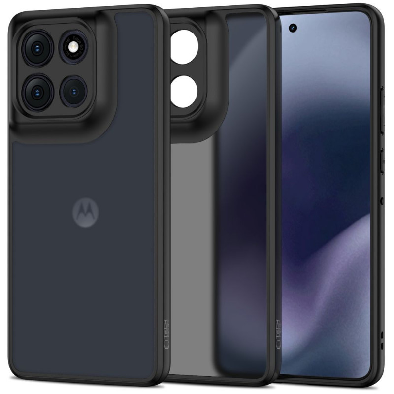 „Tech-Protect MagMat“ dėklas, skirtas „Motorola Moto G86 5G“ – matinės juodos spalvos