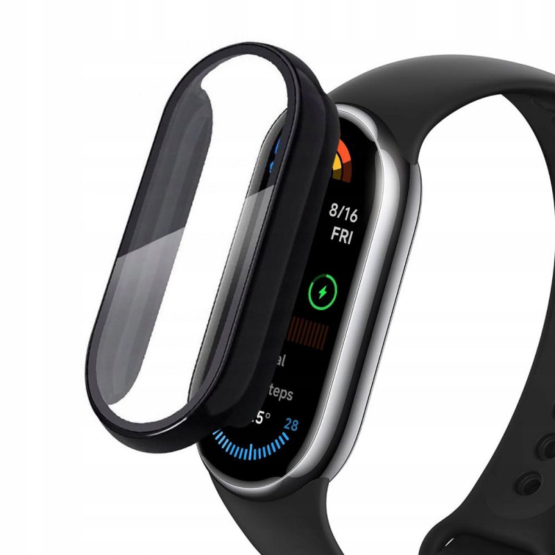 „Tech-Protect“ gynybinis dėklas, skirtas „Xiaomi Smart Band 10 / 10 NFC“ – juodas
