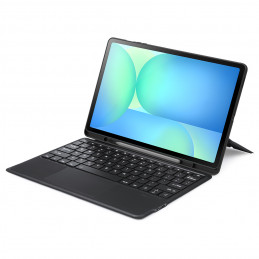 „Dux Ducis“ (DK serijos) klaviatūros dėklas, skirtas „Samsung Tab S10 FE+“ (Plus) – juodas