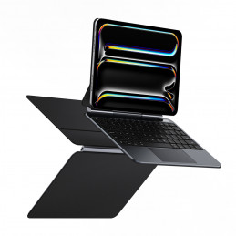 „Dux Ducis“ (MK serijos) klaviatūros dėklas, skirtas „iPad Pro 11“ (2024 m.) – juodas