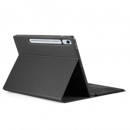 „Dux Ducis“ (TK serijos) klaviatūros dėklas, skirtas „Samsung Tab S10 FE+“ (Plus) – juodas