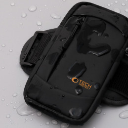 „Tech-Protect M6“ universali sportinė apyrankė – juoda ir oranžinė