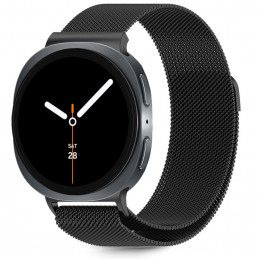 „Tech-Protect MilaneseBrand“, skirtas „Samsung Galaxy Watch 40/ 44/ 46 mm“ – juodas