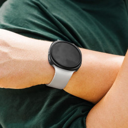 „Ringke Slim“ 2 dėklų rinkinys, skirtas „Samsung Galaxy Watch 8 40 mm“ – skaidrus-matinės juodos spalvos