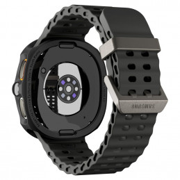 „Spigen Liquid Air“ dėklas, skirtas „Samsung Galaxy Watch 8 40mm“ – matinės juodos spalvos